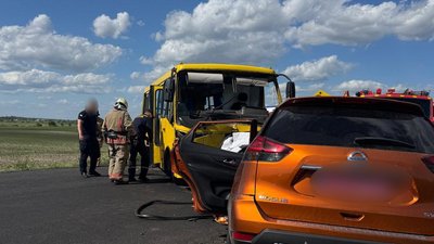 Аварія за участю шкільного автобуса, П’ятниднівська гімназія, Волинь