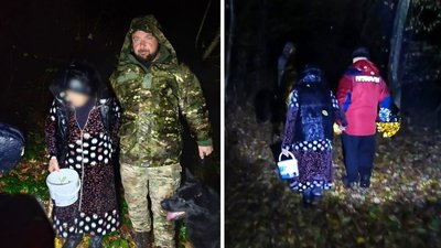 На Закарпатті поліцейські й рятувальники знайшли 89-річну жінку, яка загубилася в лісі