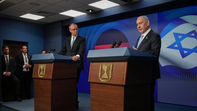 Беньямін Нетаньягу, Фрідріх Мерц