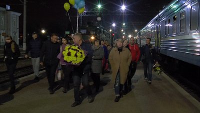 Моряк Богдан Головаш повернувся у Кременчук Моряк Богдан Головаш повернувся у Кременчук