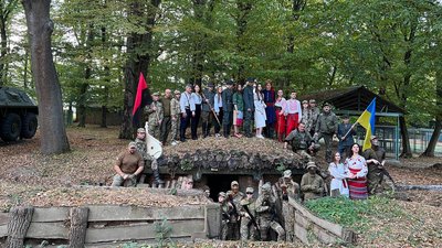 Реконструкція трьох епох: на Тернопільщині знімають відеоролик "Дух нескореного краю"