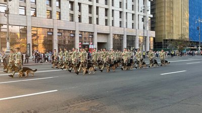 У Києві триває друга репетиція параду до Дня незалежності
