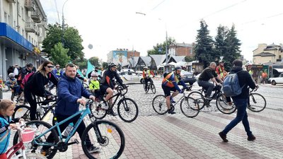 Вінниця в дванадцяте долучилась до Всеукраїнського Велодня Вінниця в дванадцяте долучилась до Всеукраїнського Велодня