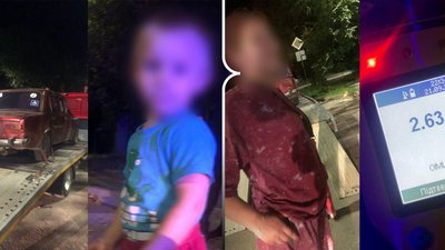 Патрульні у Рівному зупинили водійку без посвідчення водія та везла з собою дитину