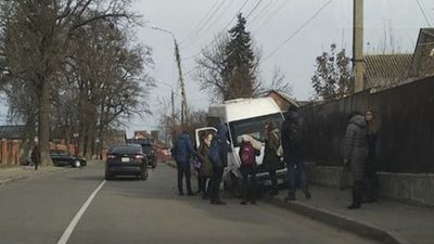 У Вінниці маршрутка з пасажирами потрапила у ДТП (ОНОВЛЕНО)