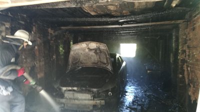 Внаслідок пожежі в гаражі постраждав 28-річний чоловік Внаслідок пожежі в гаражі постраждав 28-річний чоловік