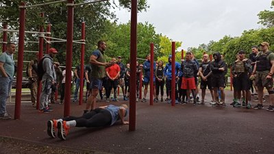 У Миколаєві відбулось тренування з кросфіту У Миколаєві відбулось тренування з кросфіту
