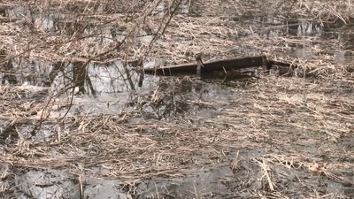 Рівень води опустився на 6 метрів: на Черкащині промивають водосховище