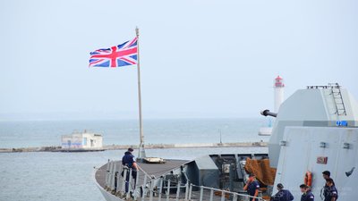 До Одеського порту зайшов есмінець ВМС Великої Британії "Dragon"