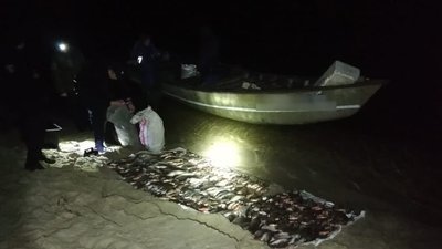 Більш ніж пів мільйона збитків: на Черкащині упіймали браконьєрів, які виловили червонокнижну рибу