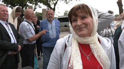 На Тернопільщині 500 паломників вирушили на пішу прощу до Зарваниці На Тернопільщині 500 паломників вирушили на пішу прощу до Зарваниці
