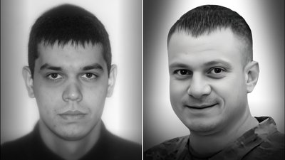 Антон Висоцький (ліворуч) та Юрій Зелений (праворуч)