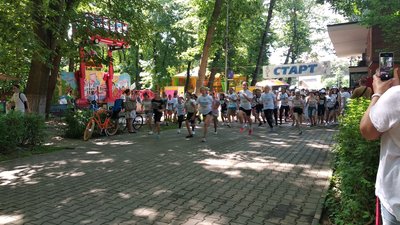 Близько 1000 людей взяли участь в Олімпійському дні в Ужгороді