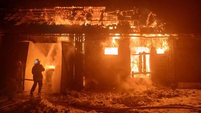 Пожежі, Франківщина, 31 січня