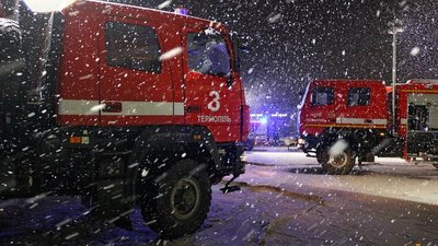 У Тернополі відбулися навчання рятувальників У Тернополі відбулися навчання рятувальників