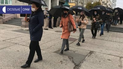 Сумами пройшла мовчазна "Хода за свободу" (ФОТО) Сумами пройшла мовчазна "Хода за свободу" (ФОТО)