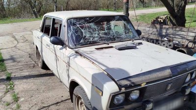 авто, дрон, Херсонщина