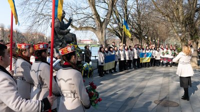 В Ужгороді відзначили 85-ту річницю Карпатської України В Ужгороді відзначили 85-ту річницю Карпатської України