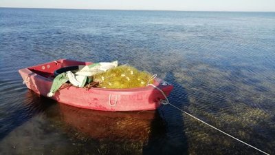 На Херсонщині поліцейські виявили незаконні знаряддя лову риби
