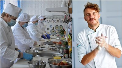 Кропивницькі шкільні кухарі вчаться готувати нові страви