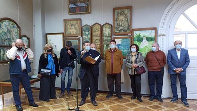 У Миколаївському художньому музеї розпочала роботу зала творів Андрія Антонюка У Миколаївському художньому музеї розпочала роботу зала творів Андрія Антонюка