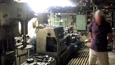 На Херсонщині поліцейські викрили підпільну майстерню із виготовлення зброї