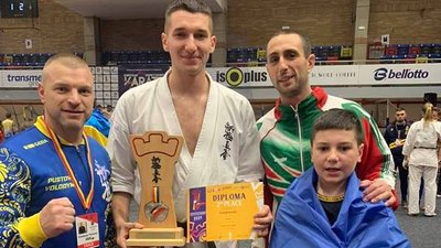Королік Фрунзік на чемпіонаті Європи з кіокушинкай карате здобув срібло Королік Фрунзік на чемпіонаті Європи з кіокушинкай карате здобув срібло