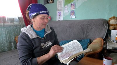 Переселенка з Бахмута живе на Черкащині Переселенка з Бахмута живе на Черкащині