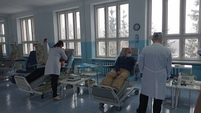 У Тернополі здавали кров для чоловіків, які травмувалися під час вибуху