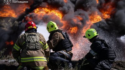 Чотирьох полтавських рятувальників відзначили державними нагородами