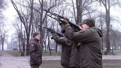 У Запоріжжі вшанували пам'ять загиблих у бою під Дебальцевим
