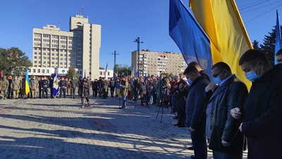 У Тернополі в День захисника України вшанували пам'ять загиблих українських бійців