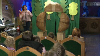 У Рівному в укритті органного залу почали показувати дитячі опери
