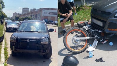 17-річний мотоцикліст травмувався під час аварії у Шепетівці