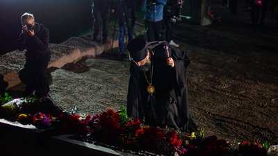 У Києві в пам'ять жертв Бабиного Яру пройшла міжрелігійна молитва У Києві в пам'ять жертв Бабиного Яру пройшла міжрелігійна молитва