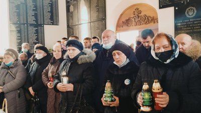 На Тернопільщині вшанували пам'ять загиблих бійців з Прикарпаття