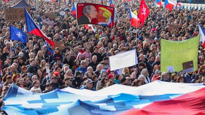 Протести у Чехії