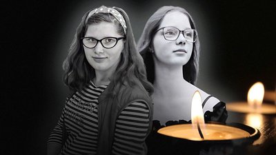 На Кіровоградщині попрощалися з сестрами, яких збили насмерть на узбіччі