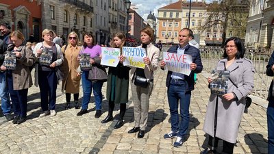 Акція на підтримку Маріуполя Акція на підтримку Маріуполя