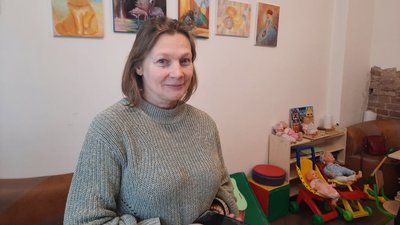 У Тернополі відкрили дитячу кімнату для тимчасово переміщених сімей У Тернополі відкрили дитячу кімнату для тимчасово переміщених сімей