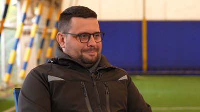 Віце-президент Асоціації футболу Криму та м. Севастополя Олег Комуняр, команда Таврія