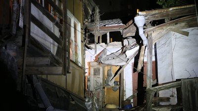 В Одесі обвалилася частина двоповерхового житлового будинку В Одесі обвалилася частина двоповерхового житлового будинку