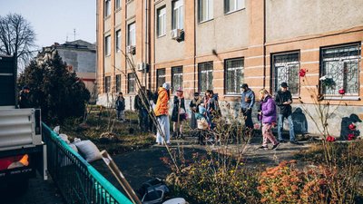"Намисто магнолій": біля вінницького пологового будинку висадили алею дерев "Намисто магнолій": біля вінницького пологового будинку висадили алею дерев