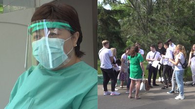 Дистанція, медики та маски: в Одесі відбулося перше ЗНО в умовах посиленого карантину