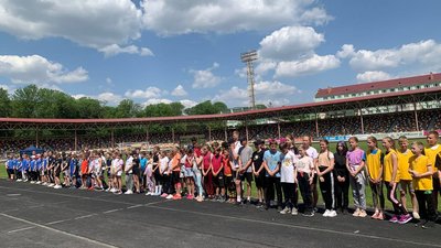 "Відкрийте спорт": у Тернополі відбувся фестиваль з легкої атлетики