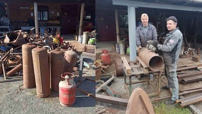 У Гайвороні на Кіровоградщині роблять бандеропечі для військових У Гайвороні на Кіровоградщині роблять бандеропечі для військових