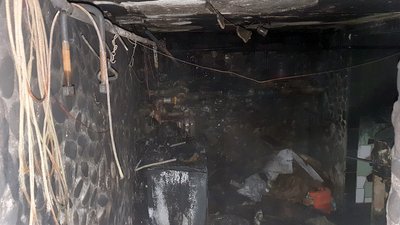 Розклала вогонь та пішла: у Мукачеві сталася пожежа у підвалі житлового будинку