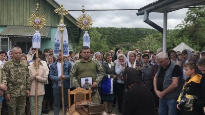 Похорон військового, Михайло Тахновський, Тернопільщина, травень 2024 Похорон військового, Михайло Тахновський, Тернопільщина, травень 2024