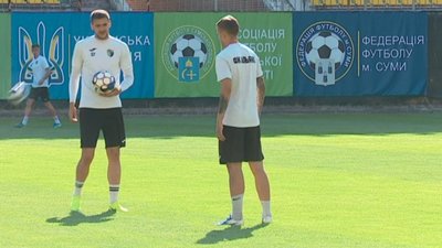 “Альянс” з Сумщини провів останнє тренування перед грою плей-офф