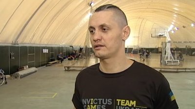Володимир Мусяк із Полтавщини тренується із нацзбірною "Ігор Нескорених"